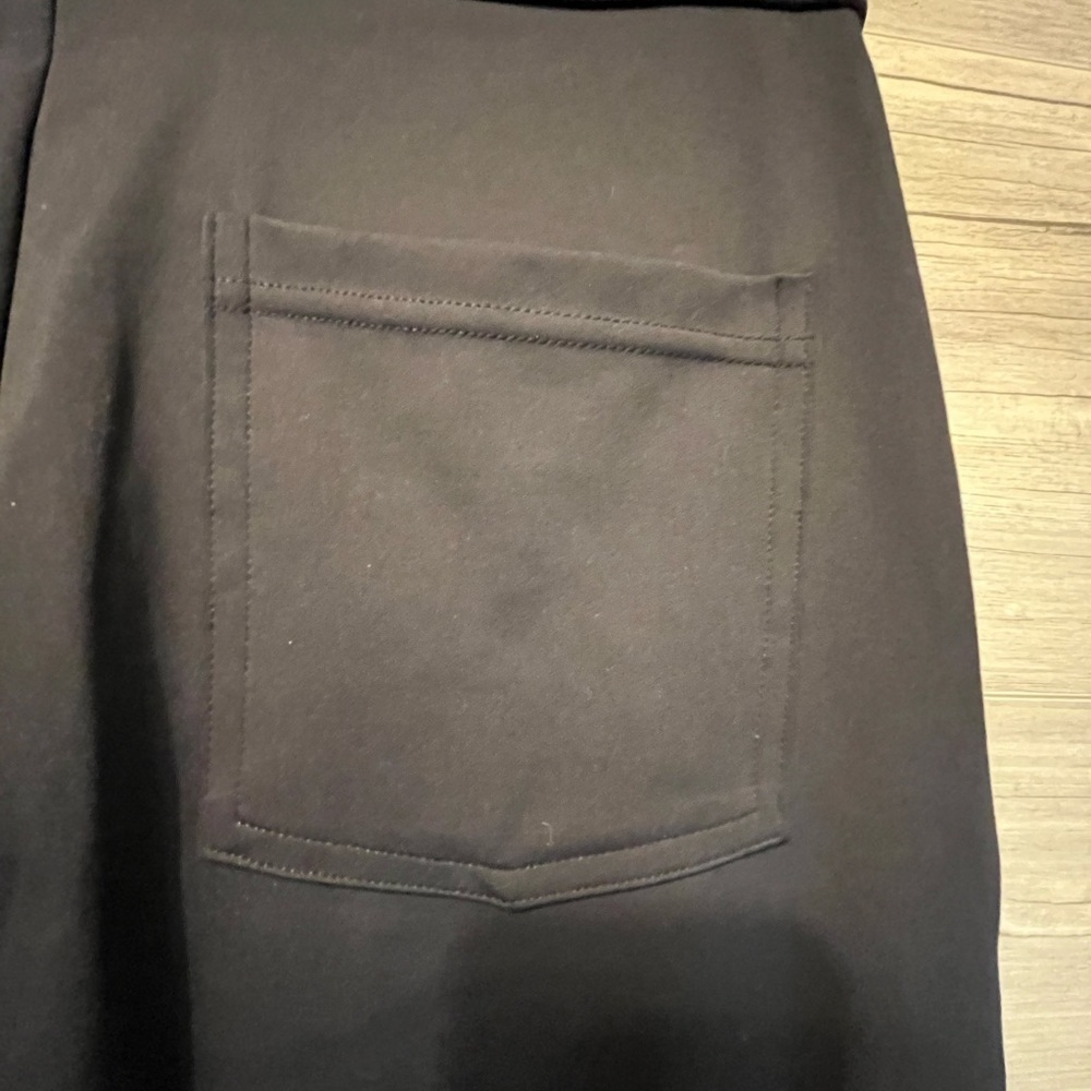 2 Pair of NWT HALARA Black Straight Leg Pants Size M and M Tall Pockets comfy - Picture 8 of 16